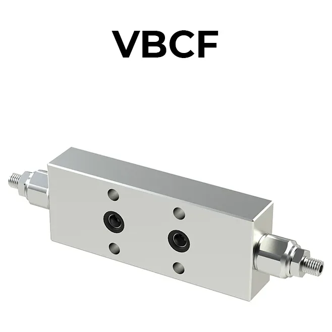 VBCF Double Counterbalance Valves, Flanged, Open Center