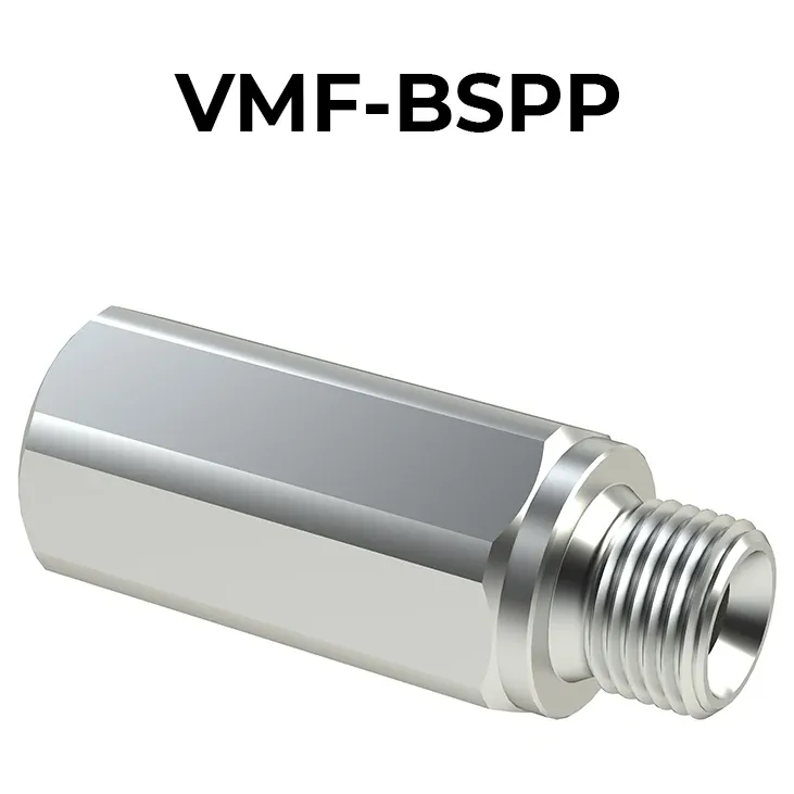 VMF Check Valve (M/F In-line Housing)