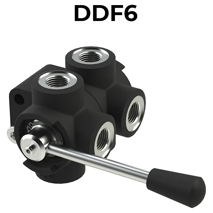 DDF6 6-Way Flow Diverters (BSPP)