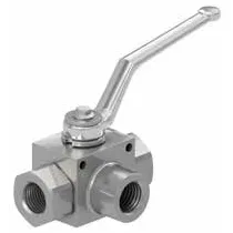 GE3 3-Way High Pressure Ball Valve