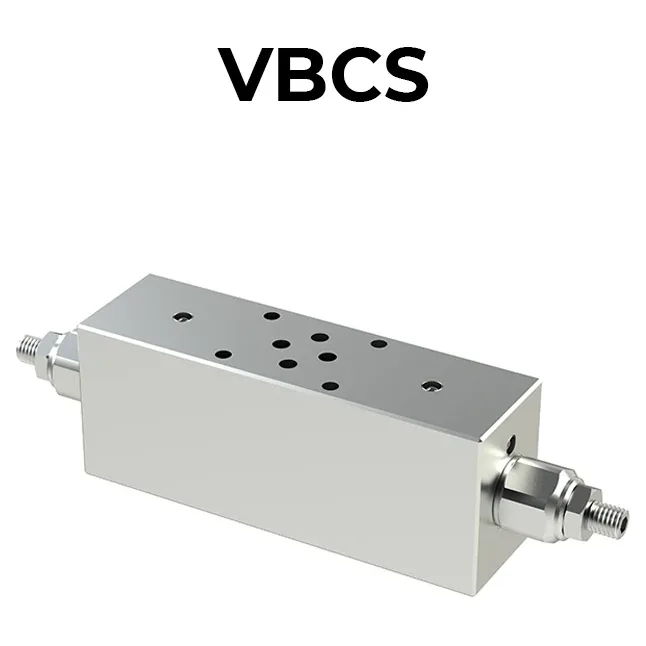 VBCS06 Double CETOP3 Modular Counterbalance Valve, Open Center