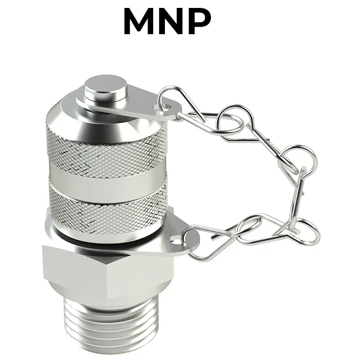MNP Test Couplings for Pressure Checking