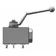 GPK3 Manifold-Mounted 3-Way Ball Valve