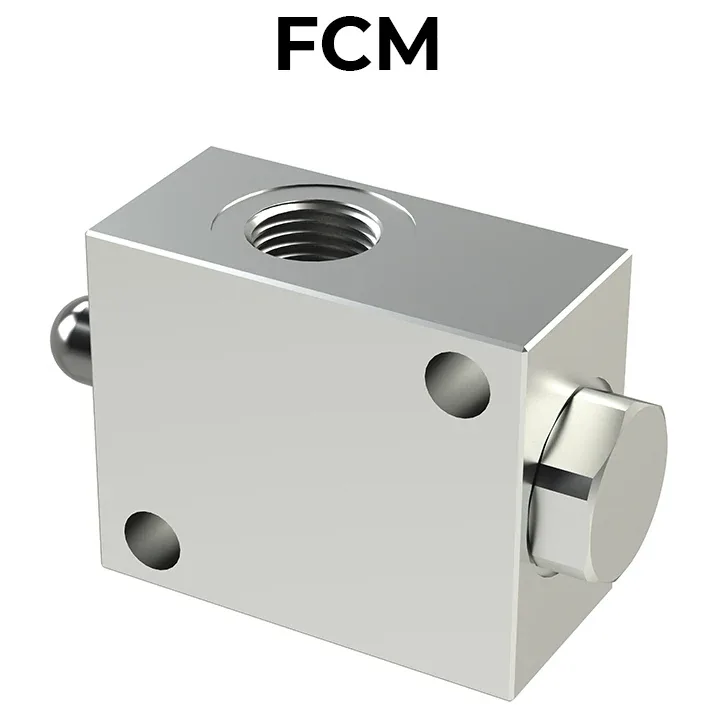 FCM Pushbutton End-Stroke Valve