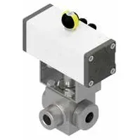 GE3 HC High-Cycle 3-Way Ball Valve