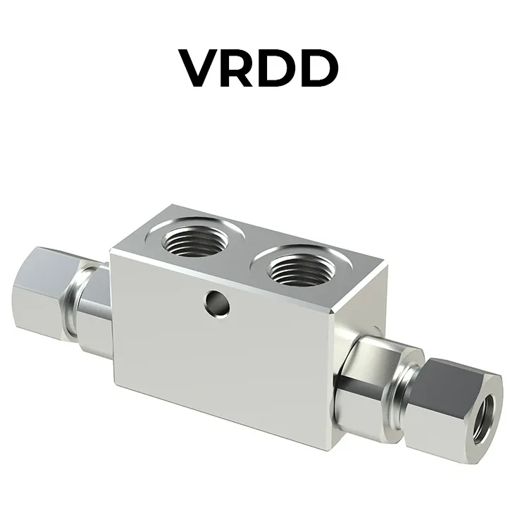 VRDD Double Acting Pilot Check Valve (DIN2353)