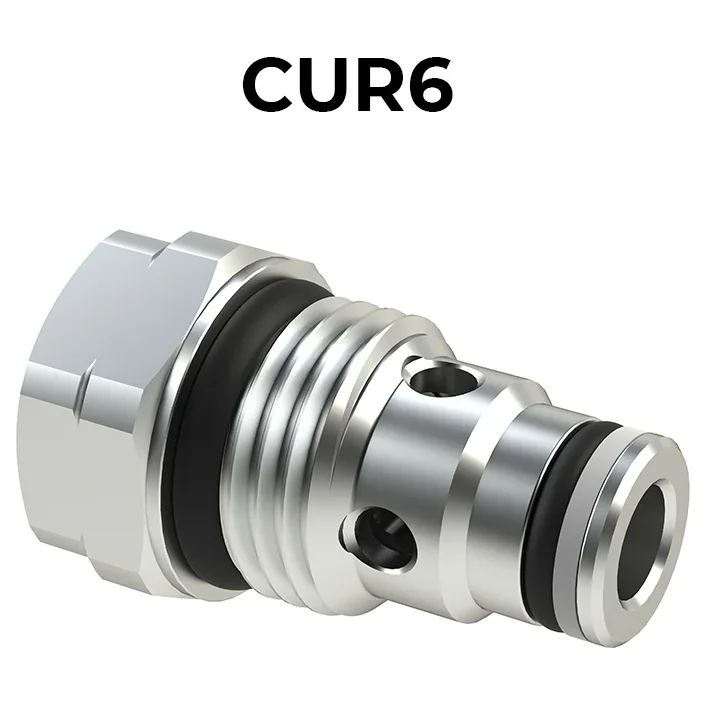 CUR6 SAE8 Check Valve Cartridge
