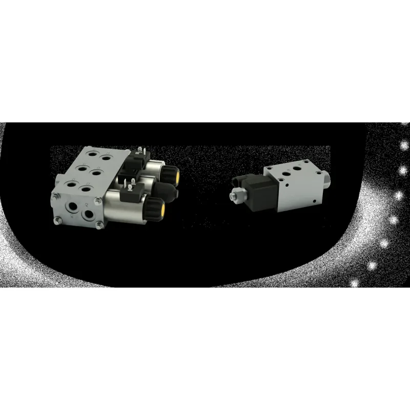 EFD25/6 6-Way/2-Position Solenoid Flow Diverter