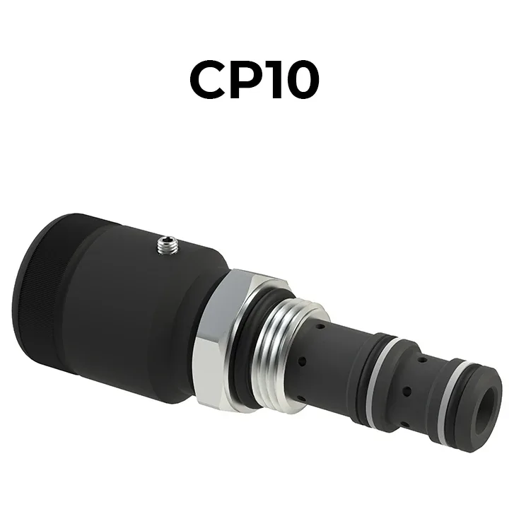CP10 SAE10 3-Way Flow Regulator, Pressure Compensated