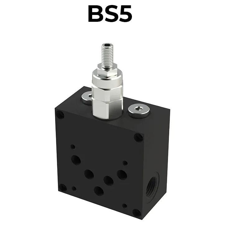 BS5 Aluminium CETOP5 Single Manifold