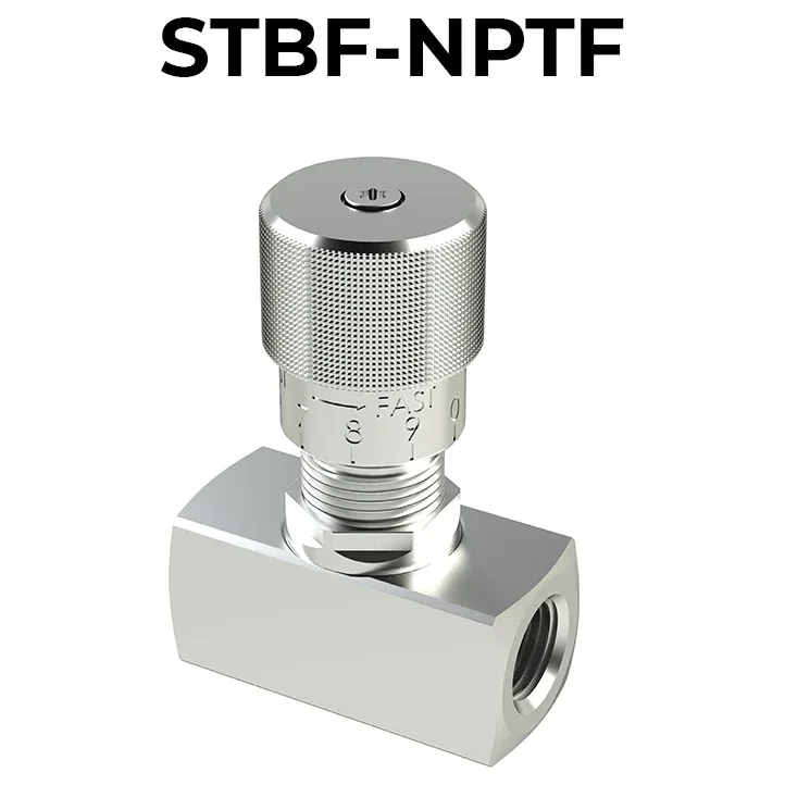 STBF Bidirectional Flow Control Valve (Panel Mount)
