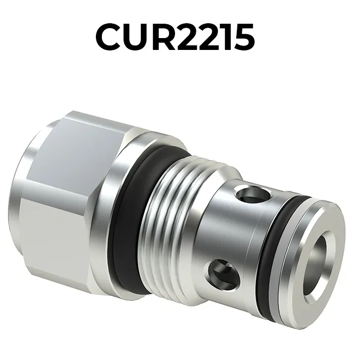 CUR2215 M22x1.5 Check Valve Cartridge