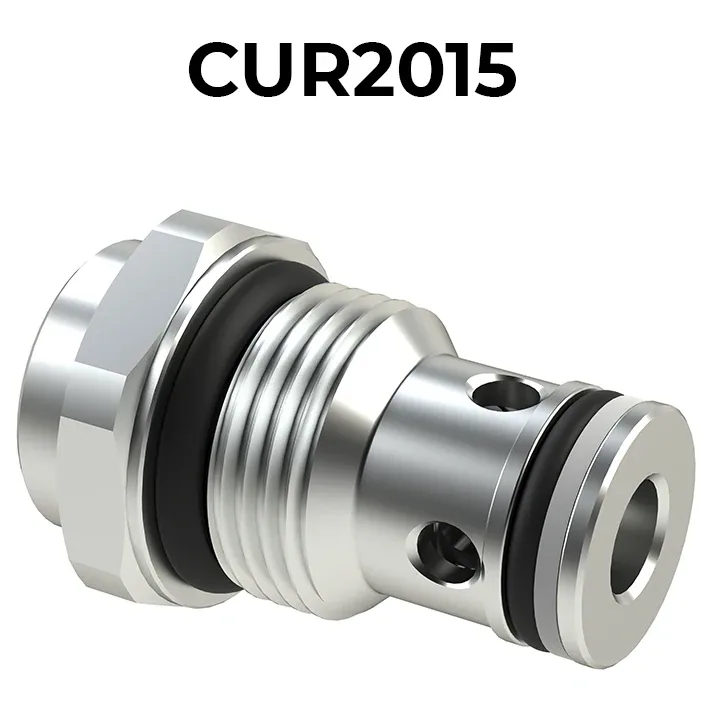 CUR2015 M20x1.5 Check Valve Cartridge