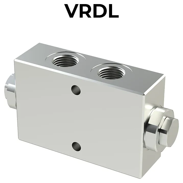 VRDL Double Acting Pilot Check Valve (Block Type)